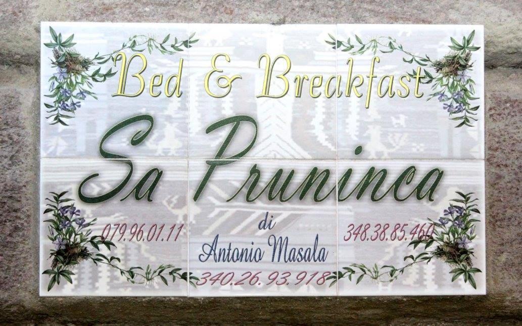 Sa Pruninca Acomodação com café da manhã Villanova Monteleone Exterior foto